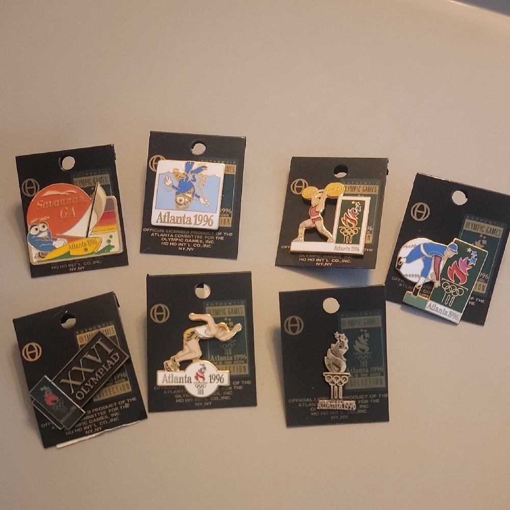 Atlanta 1996 Olympic Pins Collection